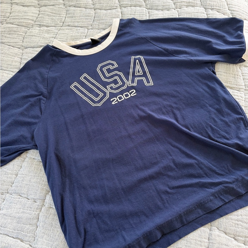 USA 2002 Ringer Tee